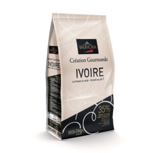 Valrhona White Chocolate Ivoire 35% Feves 13-VC4660