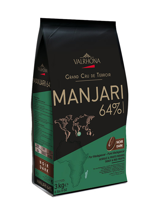 VALRHONA MANJARI 64% DARK BITTERSWEET CHOCOLATE