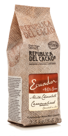 Republica del Cacao Milk 40% Ecuador 5.5 lbs