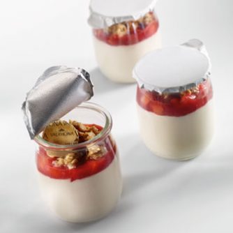 Almond Inspiration Panna cotta